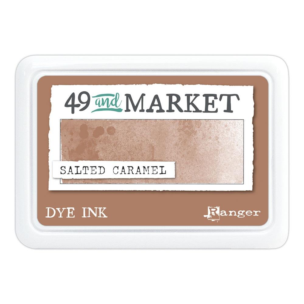 Ranger 49 and Market Salted Caramel Ink Pad