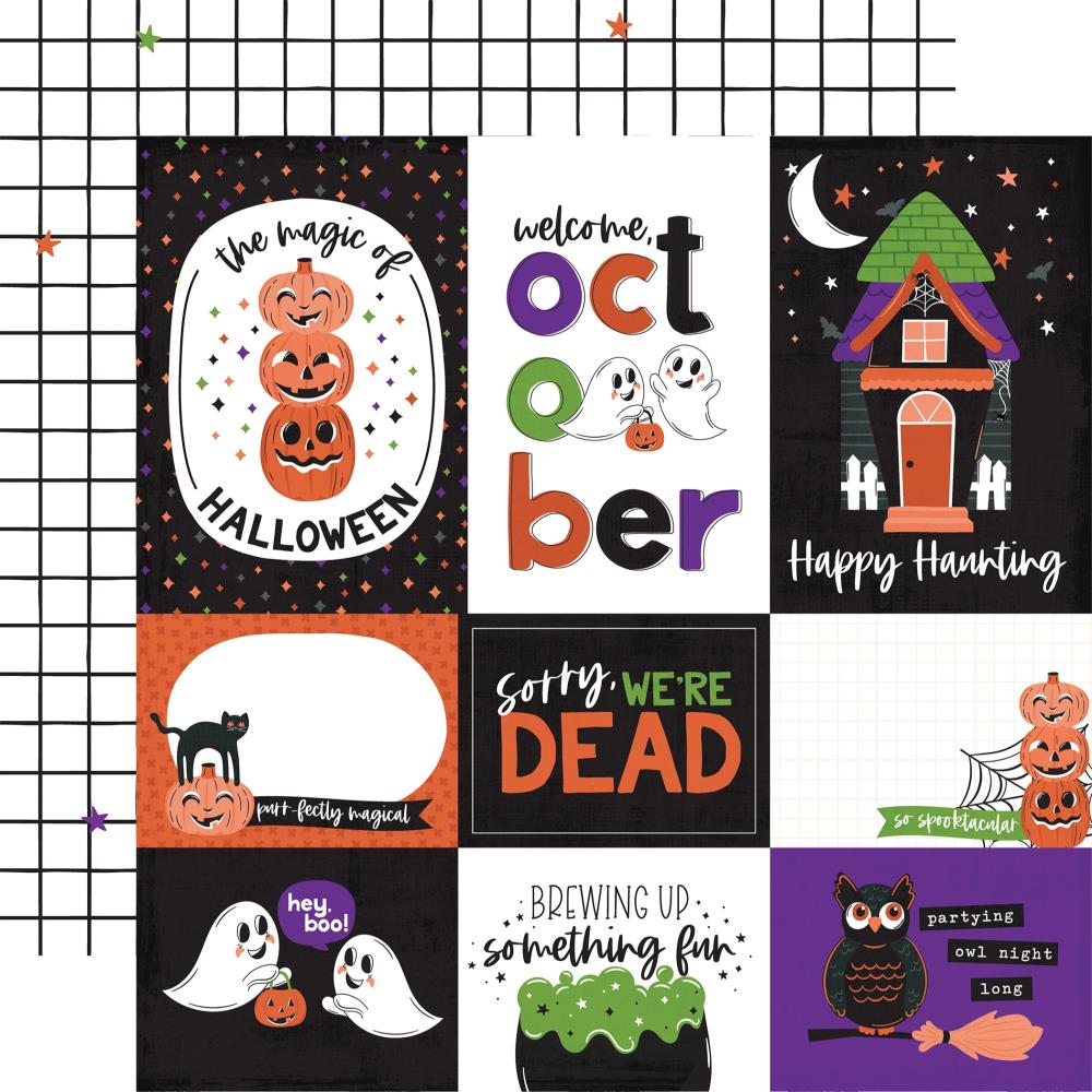 Echo Park Ghosts & Goblins Multi Journaling Cards