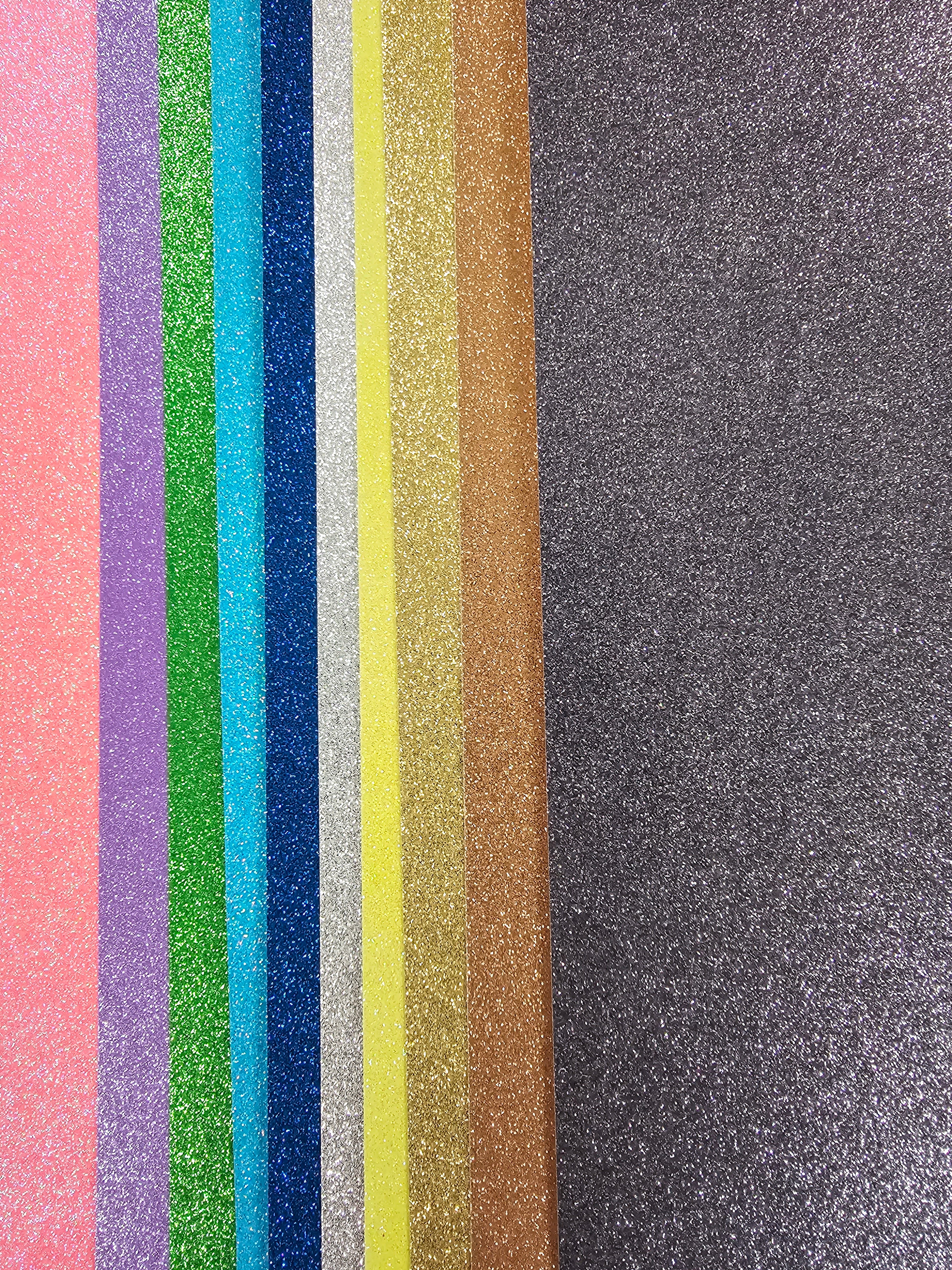 Glitter Cardstock Rainbow Bundle