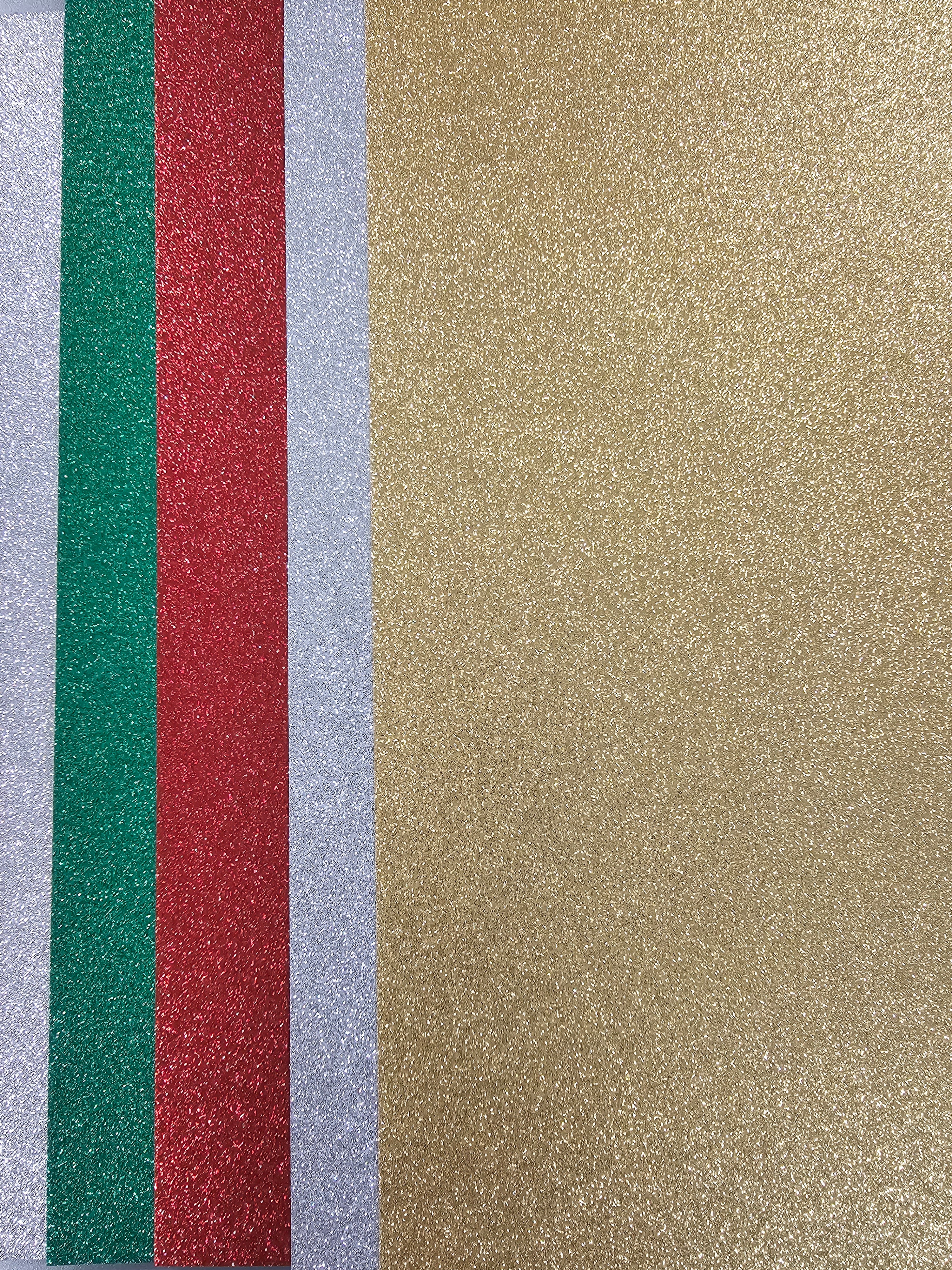 Glitter Cardstock Holiday Bundle (5 Sheets)