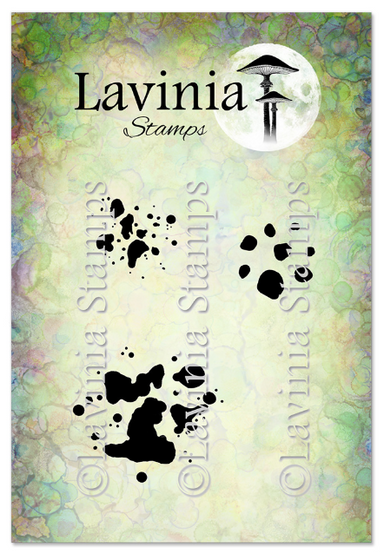 Lavinia Paint Splatters Clear Stamp