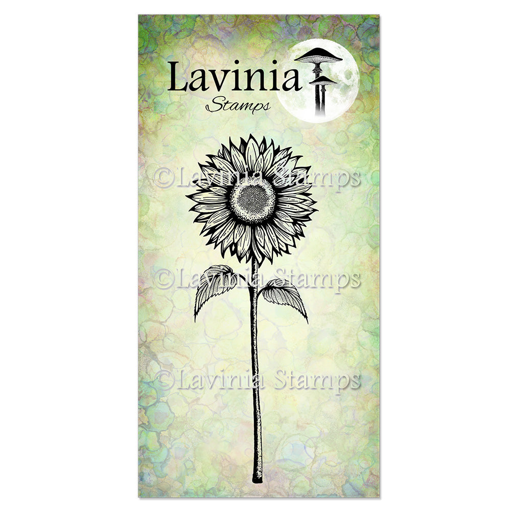 Lavinia Open Sunflower Clear Stamp