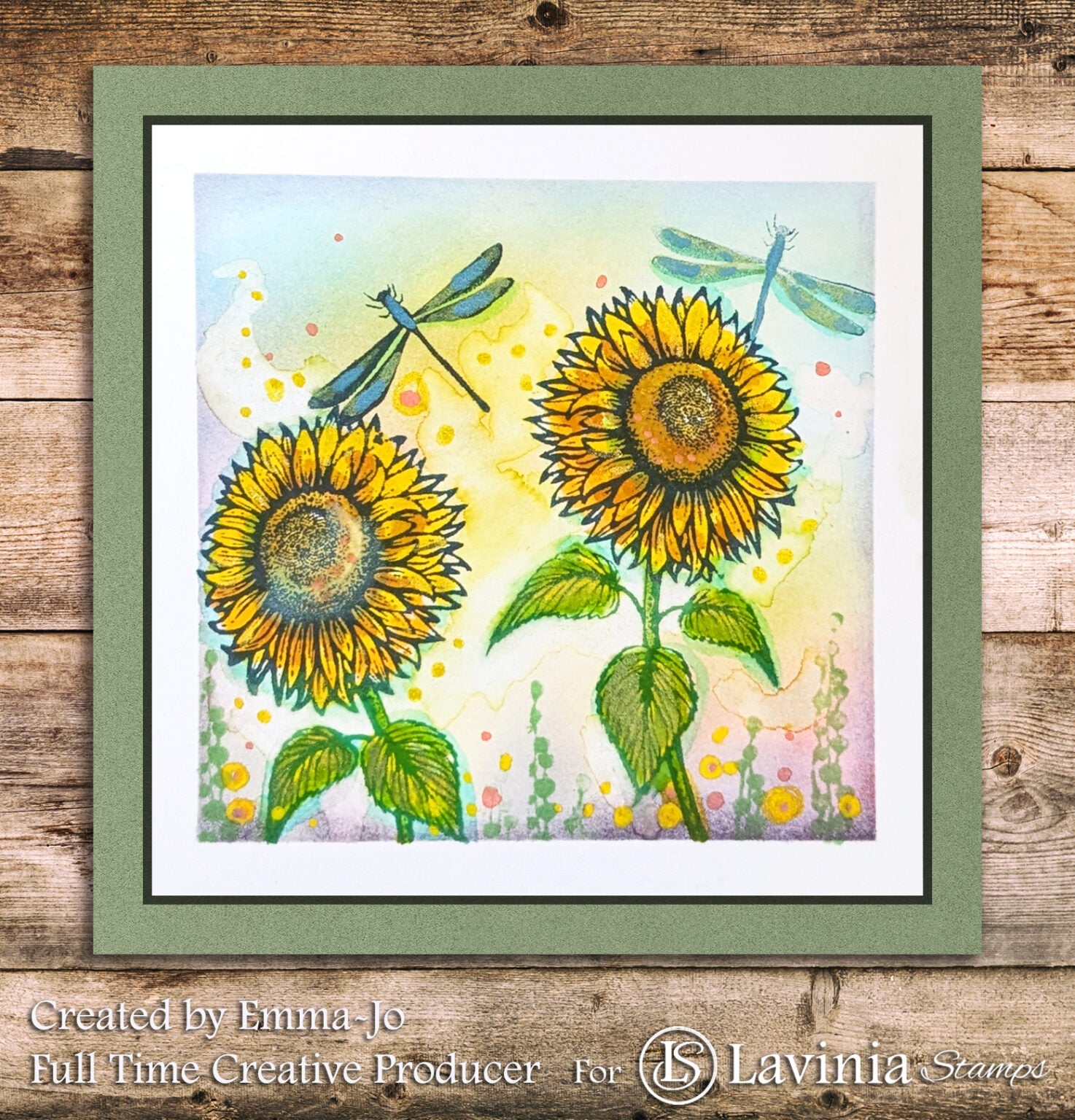 Lavinia Sunflower 1 Clear Stamp