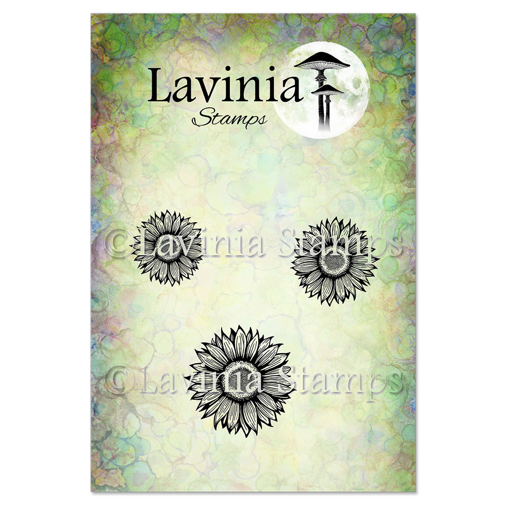 Lavinia Sunflower Heads Clear Stamp