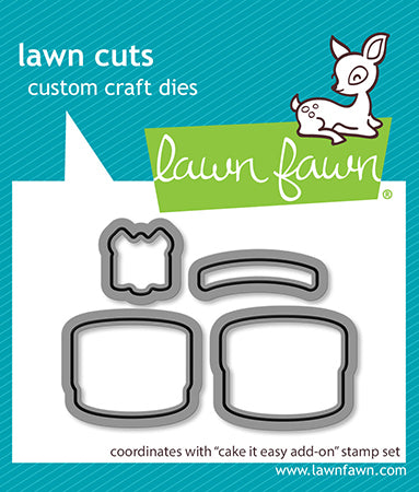 Lawn Fawn Cake It Easy Add On Die