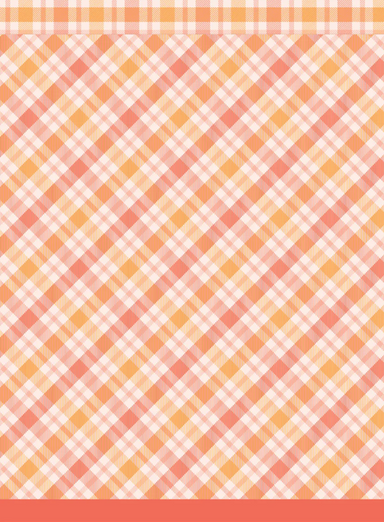 Lawn Fawn favorite Flannel Fall Pumpkin Spice 12X12 Paper