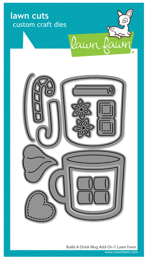 Lawn Fawn Build A Drink Mug Add On Die