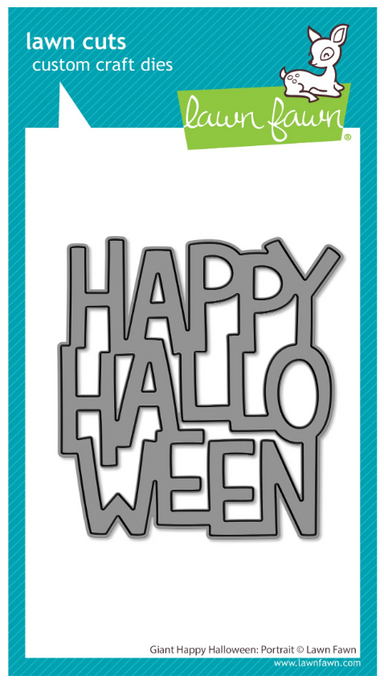 Lawn Fawn Giant Happy Halloween Die