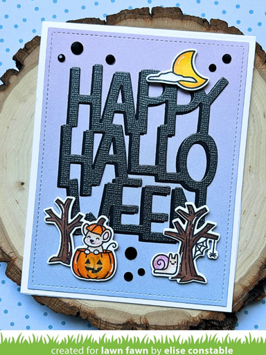 Lawn Fawn Giant Happy Halloween Die