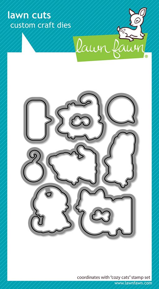 Lawn Fawn Cosy Cats Dies