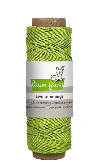 Lawn Fawn Lime Green Hemp Twine