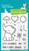 Lawn Fawn Elephant Parade Add On Stamp/Die Bundle