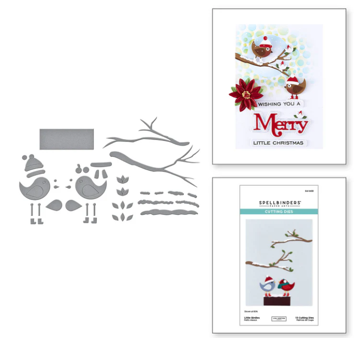 Spellbinders Little Birdies Dies