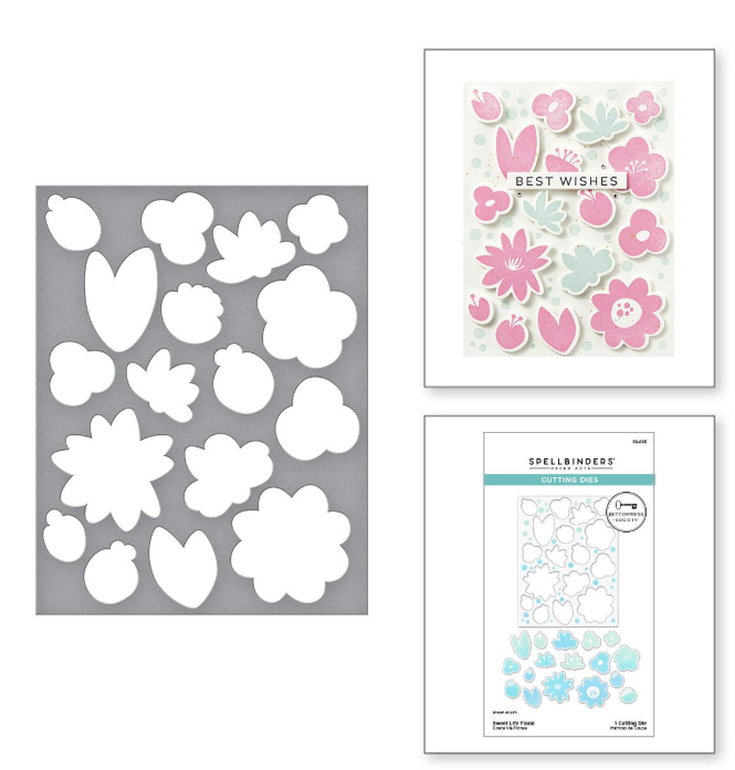 Spellbinders Sweet Life Floral Die