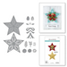 Spellbinders Barn Star Wreath Die