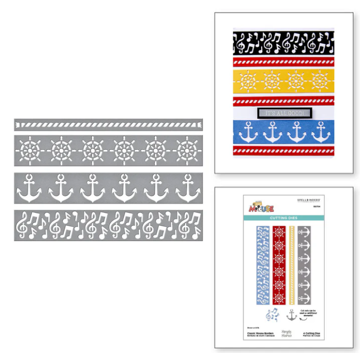 Spellbinders Classic Mouse Borders Dies