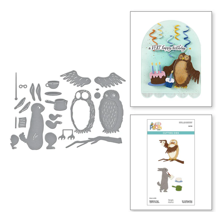 Spellbinders Rabbit & Owl Dies