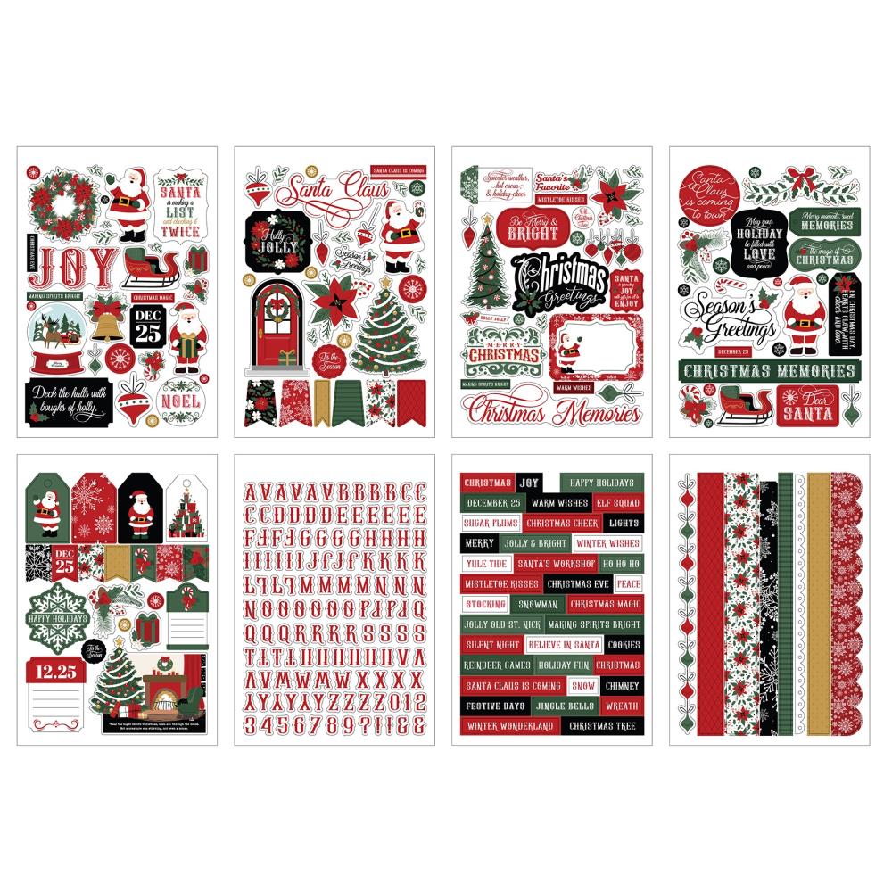Echo Park Stanta Claus Sticker Book