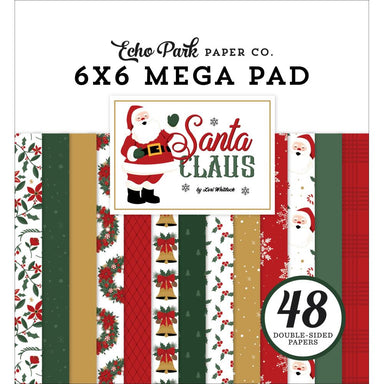 Echo Park Santa Clause 6X6 Mega Paper Pad