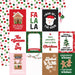 Echo Park Santa's Christmas Delivery 3X4 Journaling Cards Paper