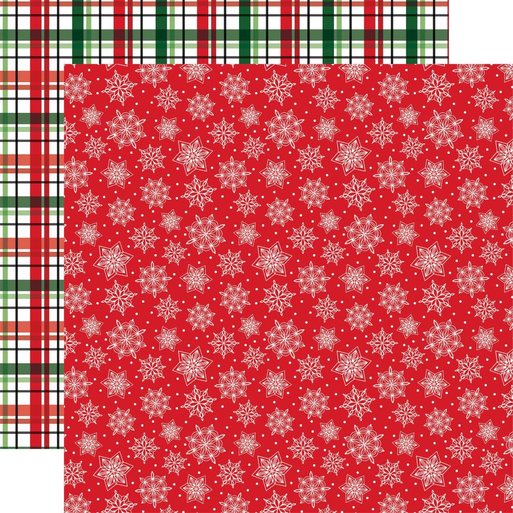 Echo Park Santa's Christmas Delivery Snowflake Season 12X12 Paper