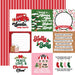 Echo Park Santa's Christmas Delivery 4X4 Journaling Cards Paper