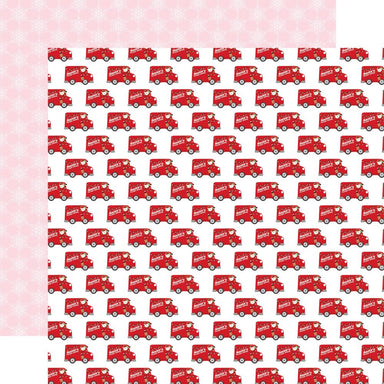 Echo Park Santa's Christmas Delivery Santa's Delivery 12X12 Paper