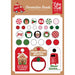 Echo Park Santa's Christmas Delivery Decorative Brads