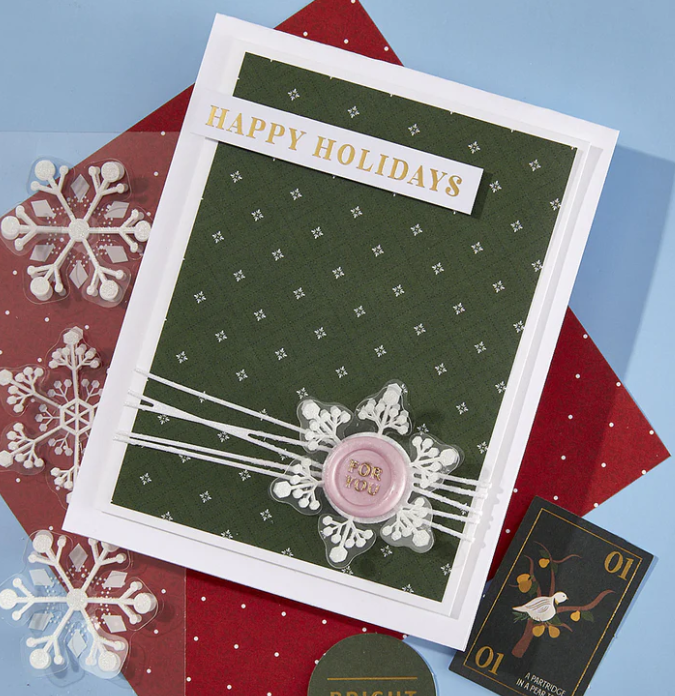 Spellbinders Merry Moments Dimensional Snowflakes