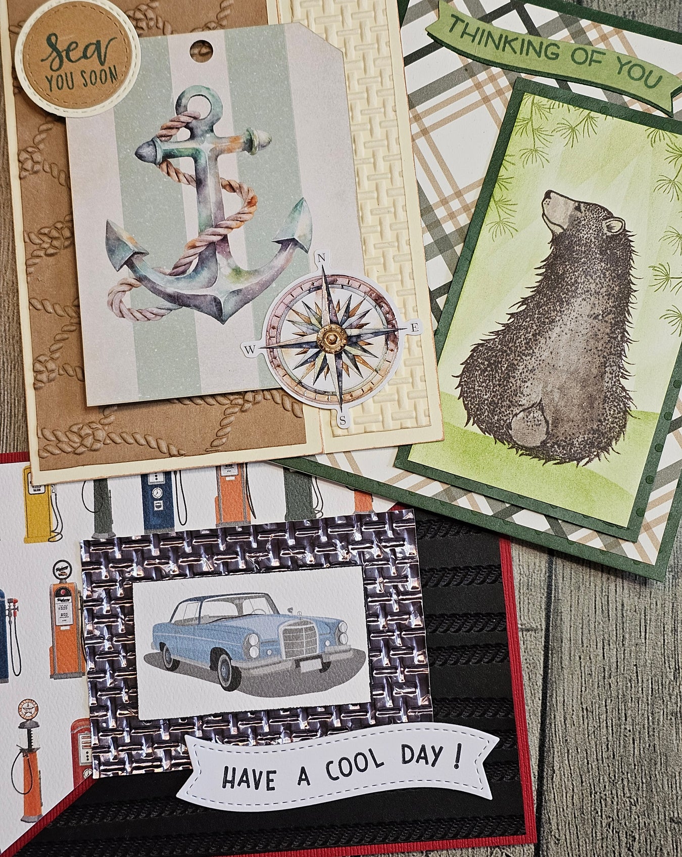 Masculine Card Class