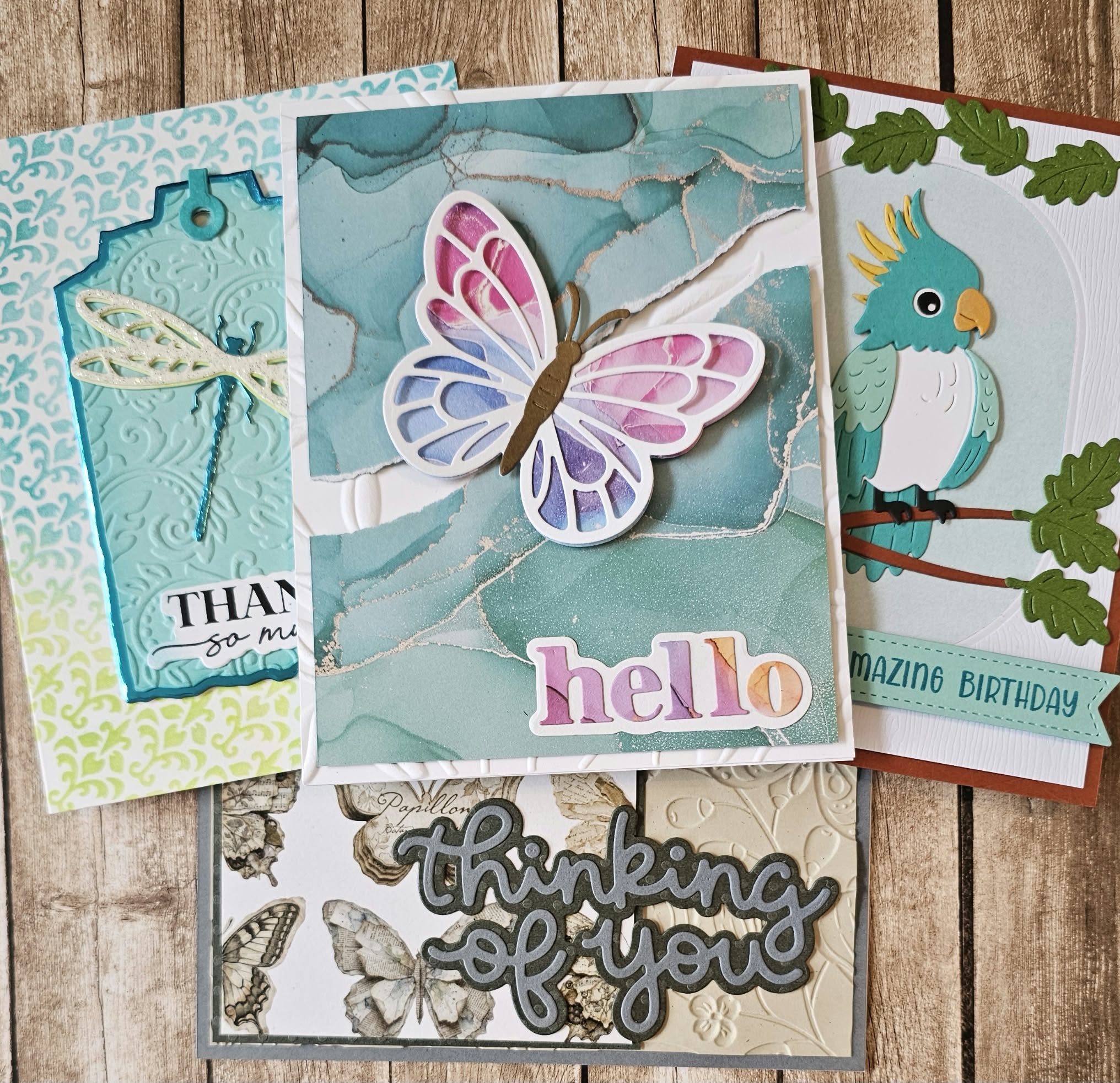 Things With Wings Card Class Oct 21 10 Am - 1 PM