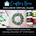 TCW Virtual Impasto Wreath Canvas Class