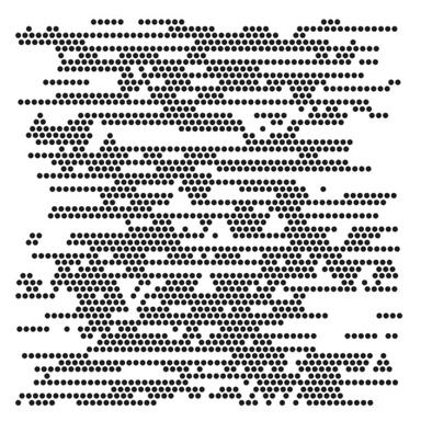 The Crafters Workshop 6X6 Dots Everywhere Stencil