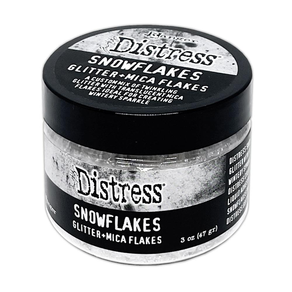 Ranger Distress Snowflakes Glitter + Mica Flakes