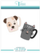 Trinity Stamps Layered Mug Add On Cat & Dog Die
