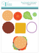 Trinity Stamps Buildable Burger Add On Die