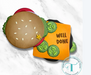 Trinity Stamps Buildable Burger Add On Die