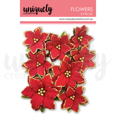 Uniquely Creative Christmas Poinsettia Flowers