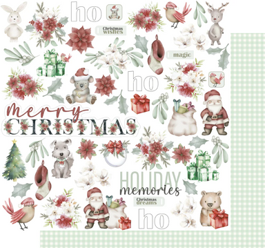 Uniquely Creative Merry Memories 12X12 Paper