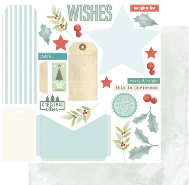 Uniquely Creative Bright Page On A Page 12X12 Paper