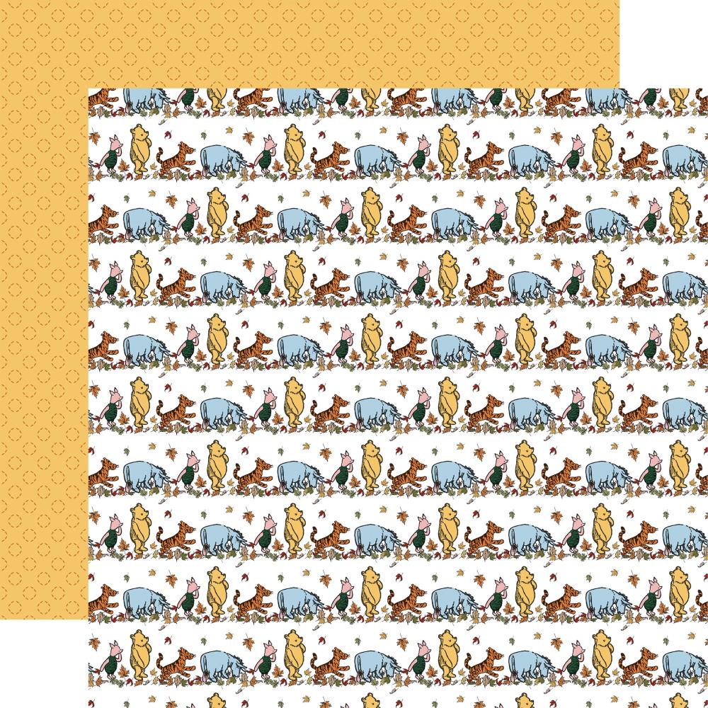 Echo Park Winnie the Pooh Autumn Making Fall Memories 12X12 Paper