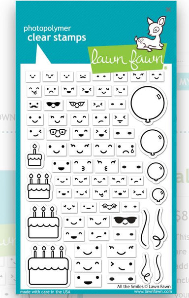 Lawn Fawn All the Smiles Stamps