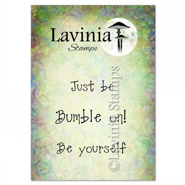 Lavinia Bumble Words Clear Stamps