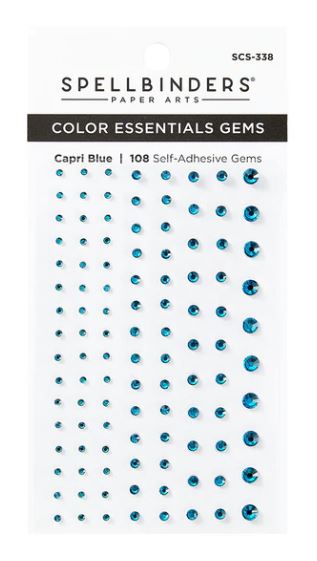 Spellbinders Color Essential Capri Blue Gems