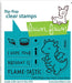 Lawn Fawn Little Dragon Flip Flop Stamp