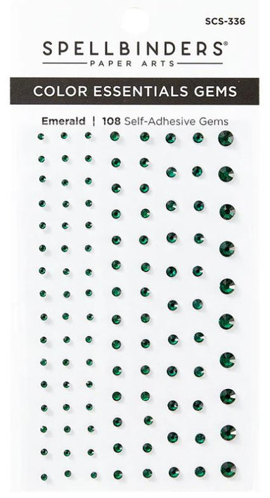 Spellbinders Color Essentials Gems Emerald