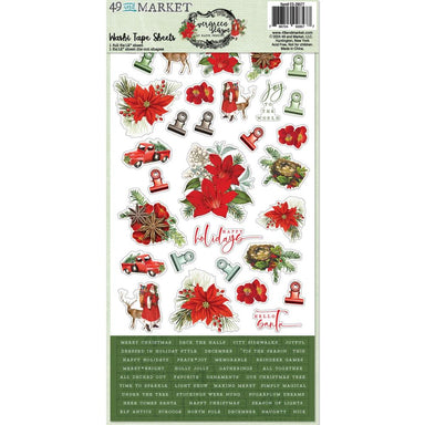 49 and Market Evergreen Season Washi Sheets