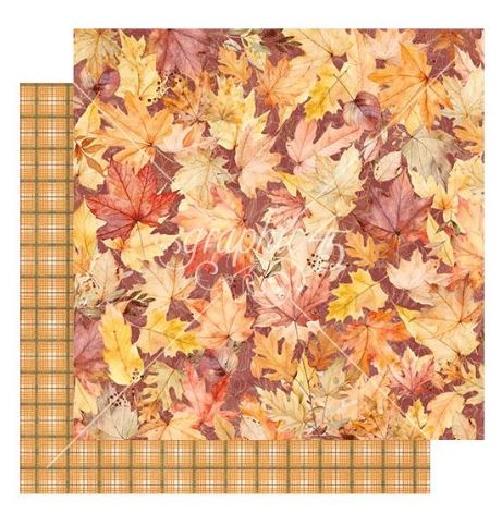 Graphic 45 Autumn Greetings Fall Foliage 12X12