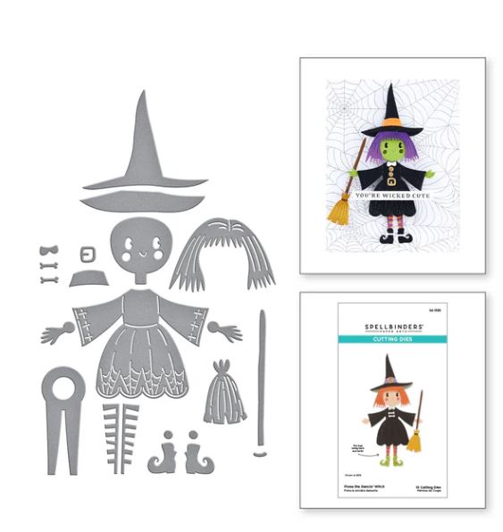 Spellbinders Fiona the Dancin' Witch Die