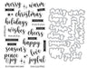 Hero Arts Joyful Christmas Messages Stamp/Die Bundle